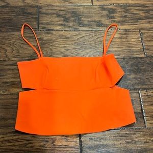 Orange Zara Top